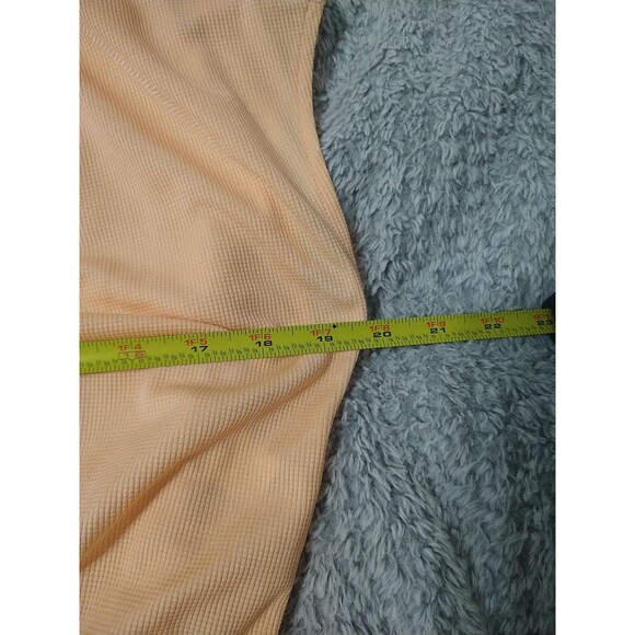 Halara Wide Leg V-neck Romper Orange Boho Beachy Cottage Core Sm - Picture 8 of 9